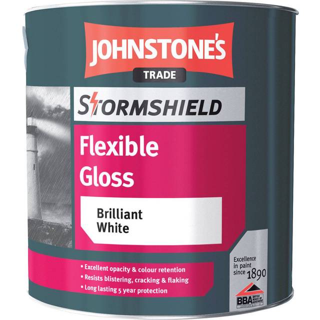 Johnstone's Trade Stormshield Flexible Gloss White