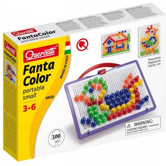 Quercetti Fantacolor Tab - 150 Pegs, Multi