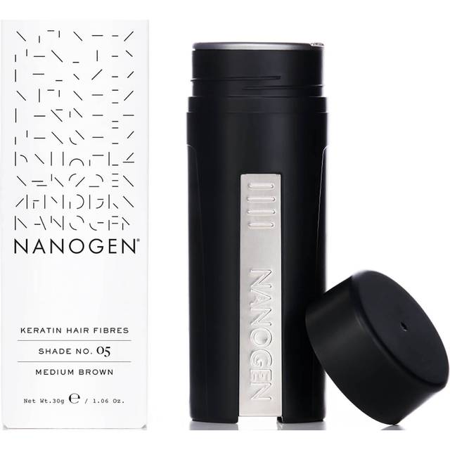 Nanogen - Keratin Thickening Hair Fibres - 2 Month Medium Brown 30g for Men and Women