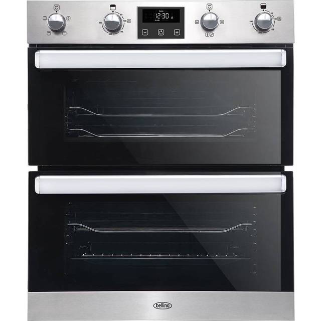 Belling BI702FP STA 444444781 - Stainless steel Built under Electric Double Oven - Manual cleaning - A energy