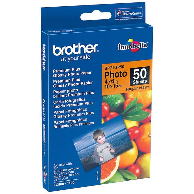 Original Brother Glossy Photo Paper (10x15) 50 Sh