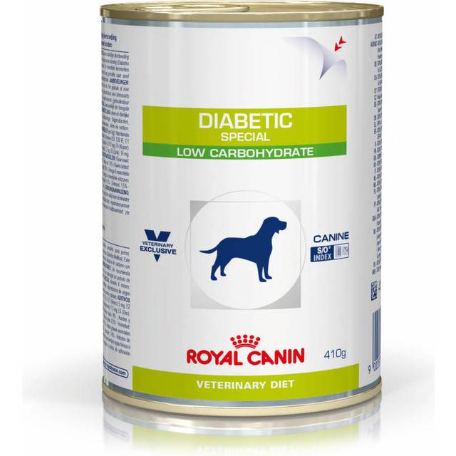 Veterinary Diets Weight Management Diabetic Special Low Carbohydrate Loaf Can för hund - 12 x 410 g