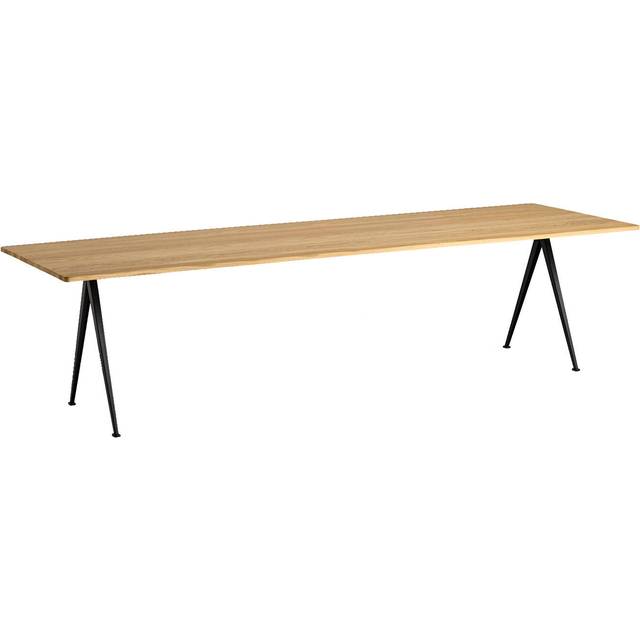 Pyramid Table 300 cm - Smoked Oak/Black