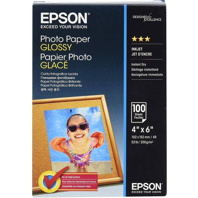 Epson Glossy Photo Paper 100 Sheets