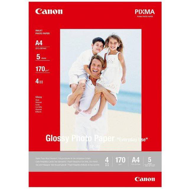 Original Canon GP-501 (A4) Photo Paper 5 sheets