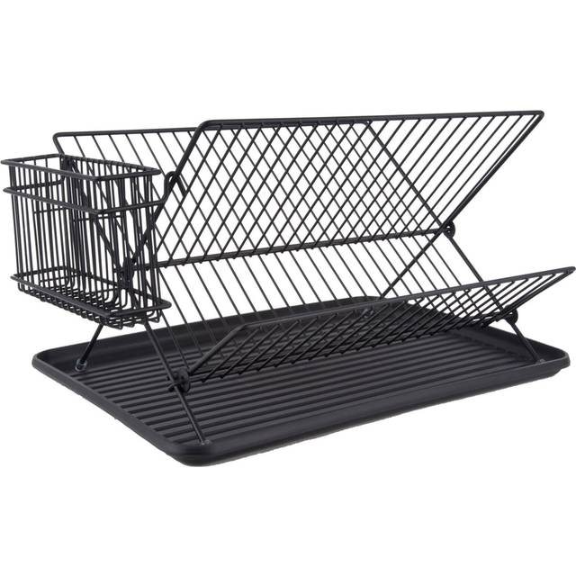 Opvaskestativ sort metal