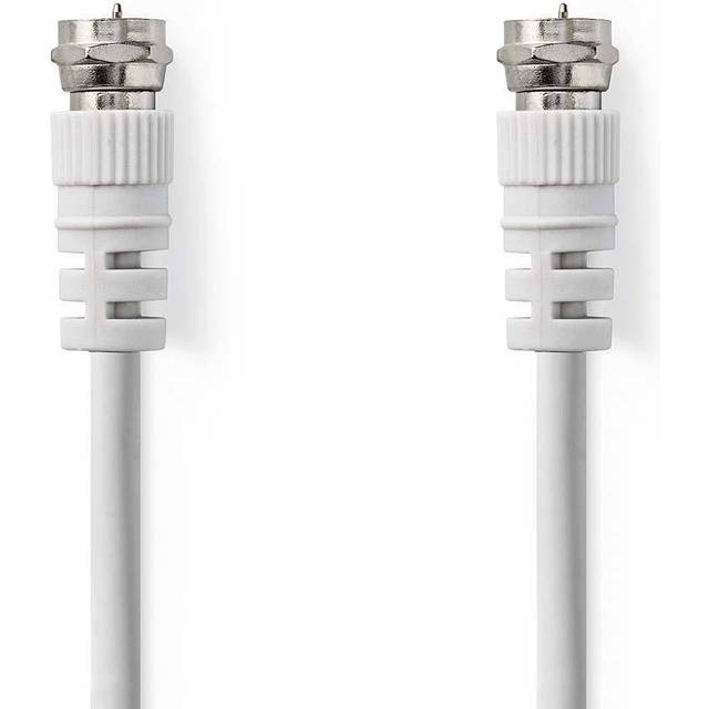 Nedis Satellite & Antenna Cable | F Male - F Male | 3.0 m | White