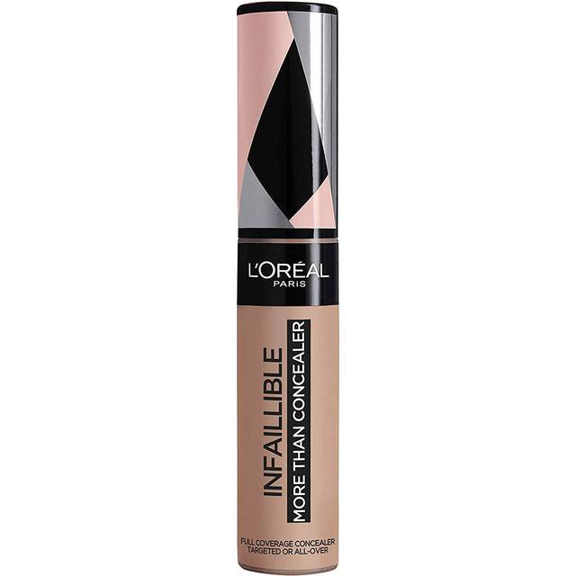 L'Oréal Paris Infaillible More Than Concealer Nr 330 Pecan högpigmenterad concealer, extra stor applikator, långvarig, 11 ml