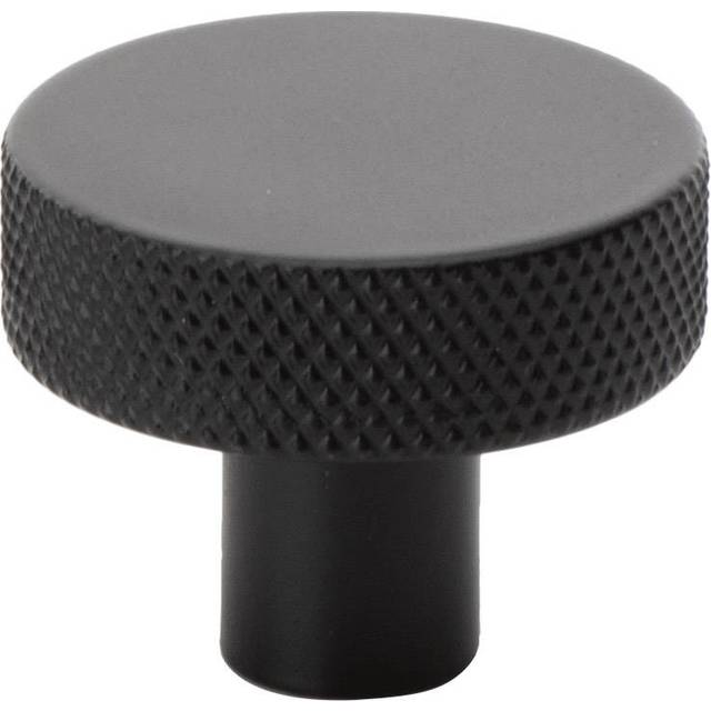 Flat Knob 32, Matt Black