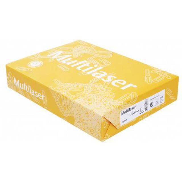 Multilaser A4 80g hålat 500 ark