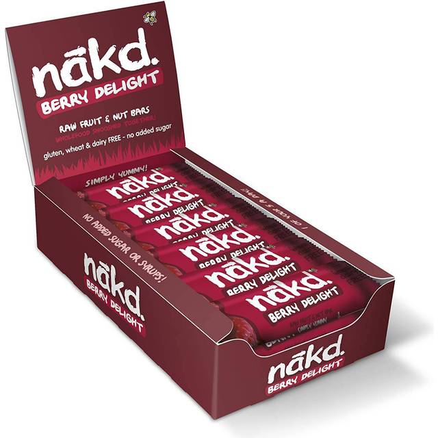 Nakd Berry Delight Gluten Free Bar 35 g (Pack of 18)