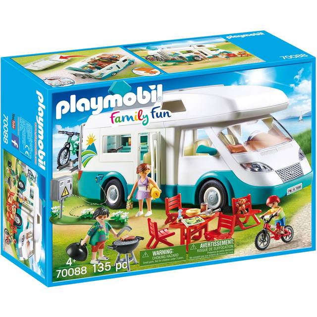 PLAYMOBIL Family Fun 70088 familjecamping, från 4 år