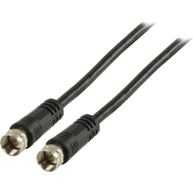 Valueline F Male to F Male Antenna Cable - 1.5 metres