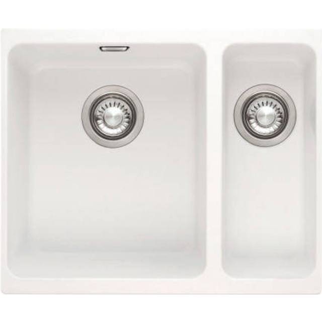Franke SID 160 1.5 Bowl Polar White Tectonite Undermount Kitchen Sink And Waste