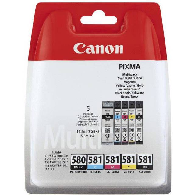 CANON INK PGI-580/CLI-581 BK/CMYK Sec