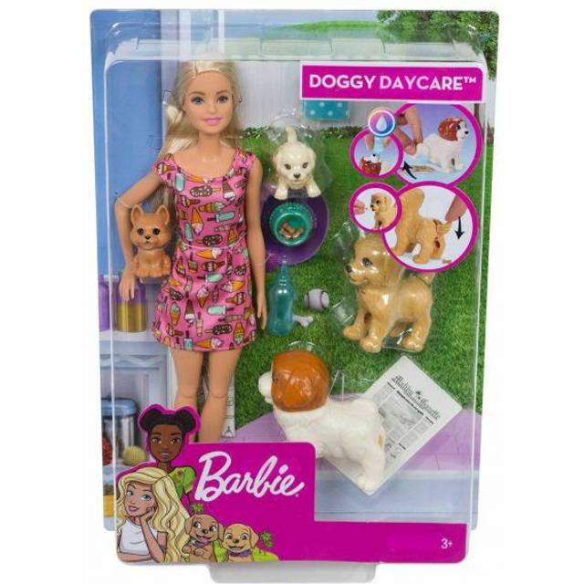 Barbie Doggy Daycare Doll & Playset FXH08