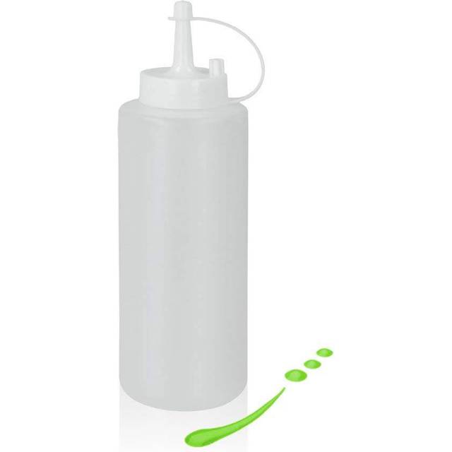 Metaltex LDPE Sauce Bottle, Transparent