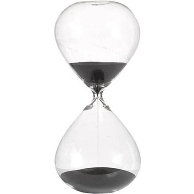 POLSPOTTEN Ball timglas M 30 cm Svart