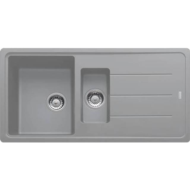 Franke BFG651 SG Basis Fragranite 1.5 Bowl Sink - STONE GREY