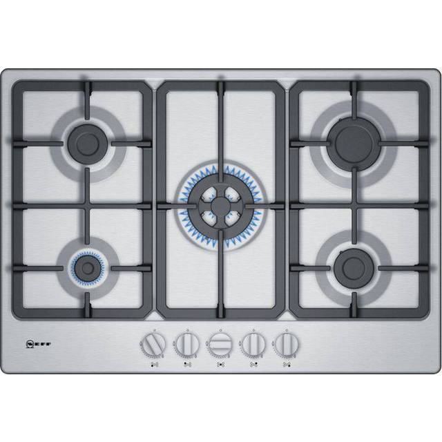 Neff T27BB59N0 Gas Hob - Stainless Steel