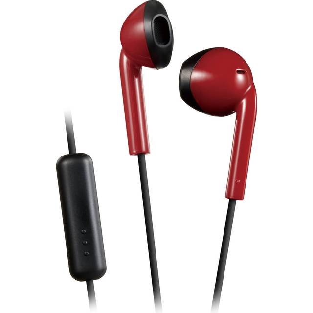 JVC HA-F19M-AH-E In-Ear hörlurar med headsetfunktion, blå/grå