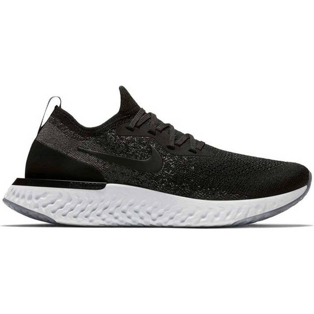 (WMNS) Nike Epic React Flyknit 'Black' AQ0070-001 - Black/White - 5.5