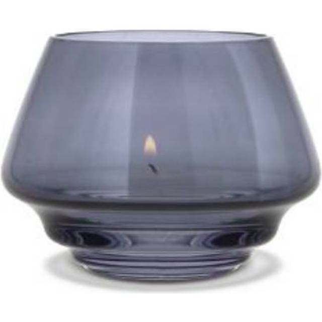 Holmegaard Flow lantern Ø 10 cm Blue