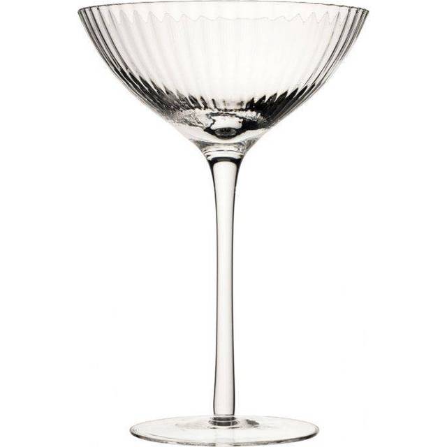Utopia hayworth coupe glass 10.25oz / 290ml - set of 6 - vintage glassware