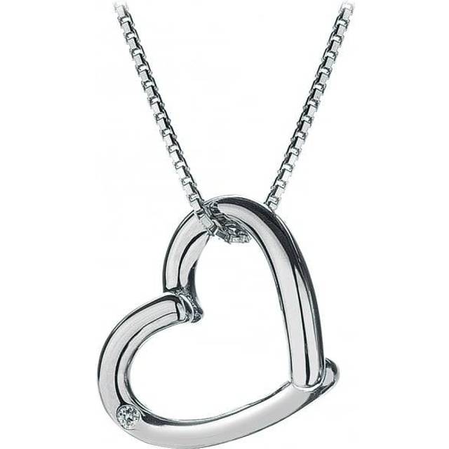 Hot Diamonds Sterling Silver Heart Pendant