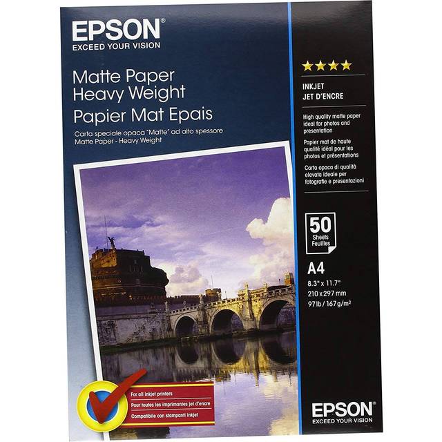 Epson Matte Paper Heavyweight A4 50 sheets