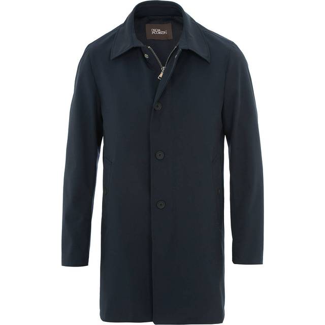 Oscar Jacobson Johnson Coat Navy