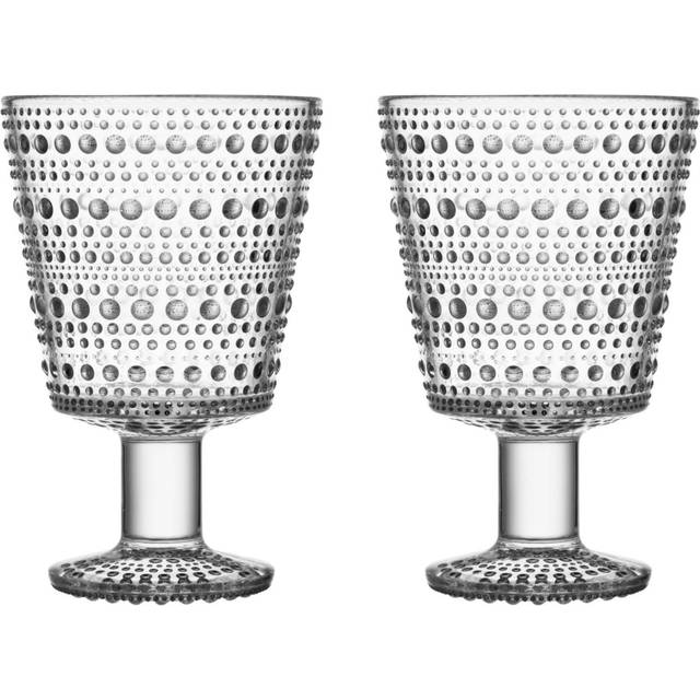 Iittala - Kastehelmi Dricks 26 Cl 2-pack - Klar