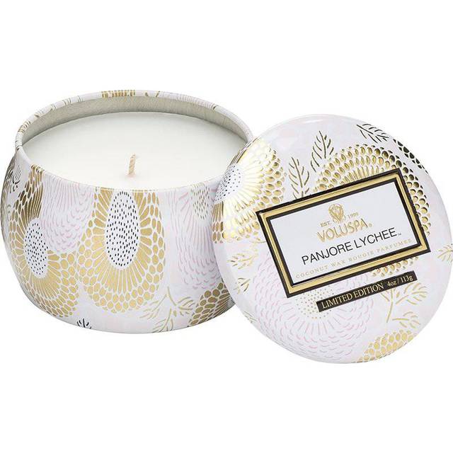 Voluspa Decorative tin candle 25 hours Panjore Lychee