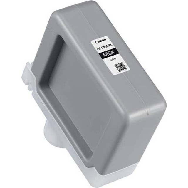 Original Canon PFI-1100MBK Matte Black Ink Cartridge (0849C001AA)