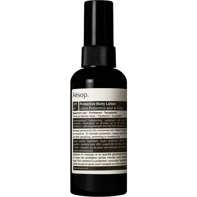 Aesop Protective Body Lotion SPF50, 150mL - Contains Spearmint Leaf, Panthenol & Tocopherol