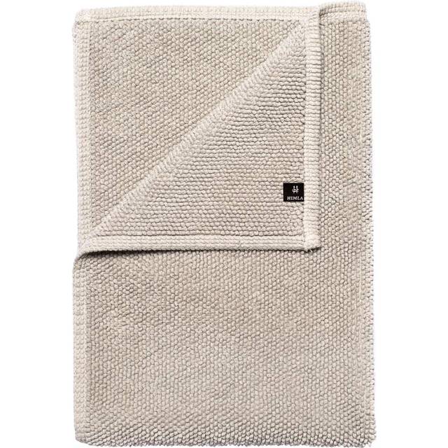 Himla Max bathroom rug 60x90 cm Mother of pearl (beige)