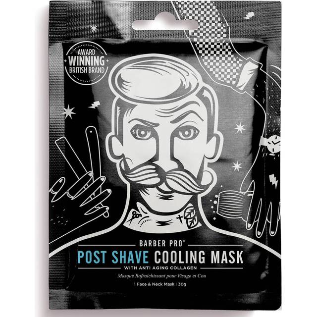 BARBER PRO Post Shave Cooling Mask with Anti-Ageing Collagen