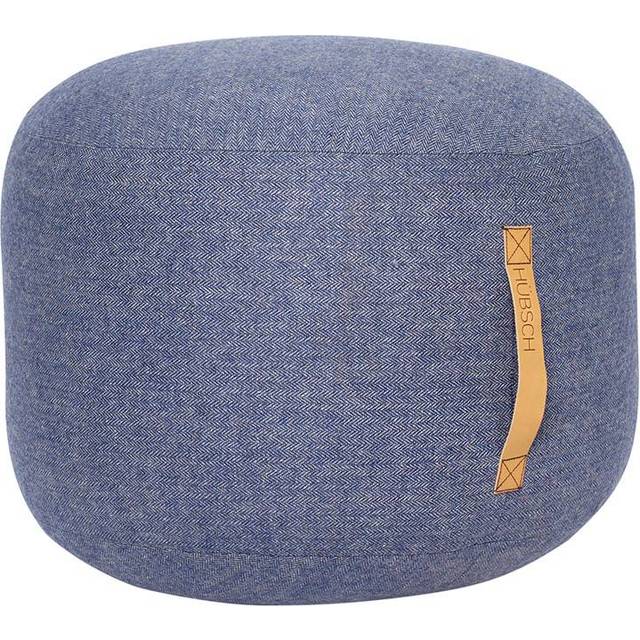 Hübsch - Mochi Pouf Ø50 Brown