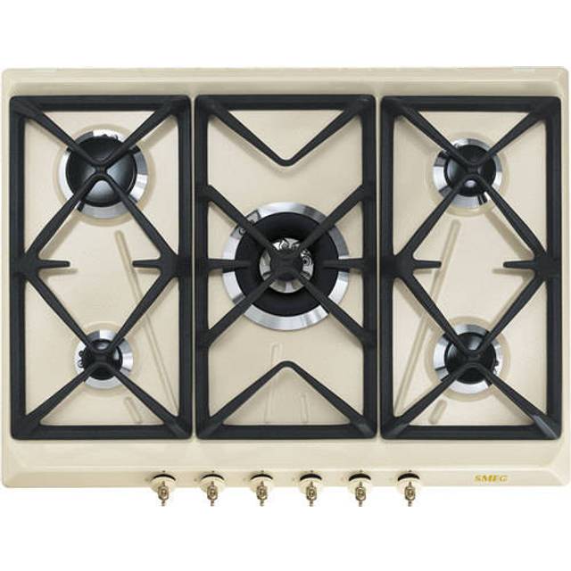 Smeg Coloniale Colonial Gashäll 70cm SRV876POGH (kräm)