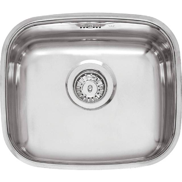 Reginox Comfort Single Bowl Kitchen Sink Stainless Steel Basket Strainer Waste