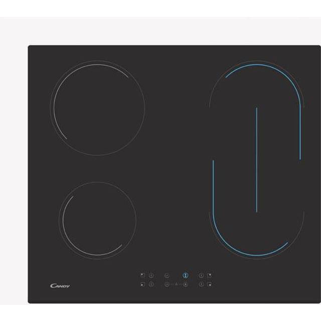 Candy Ch64Bvt 60Cm Ceramic Hob  - Hob Only - Black