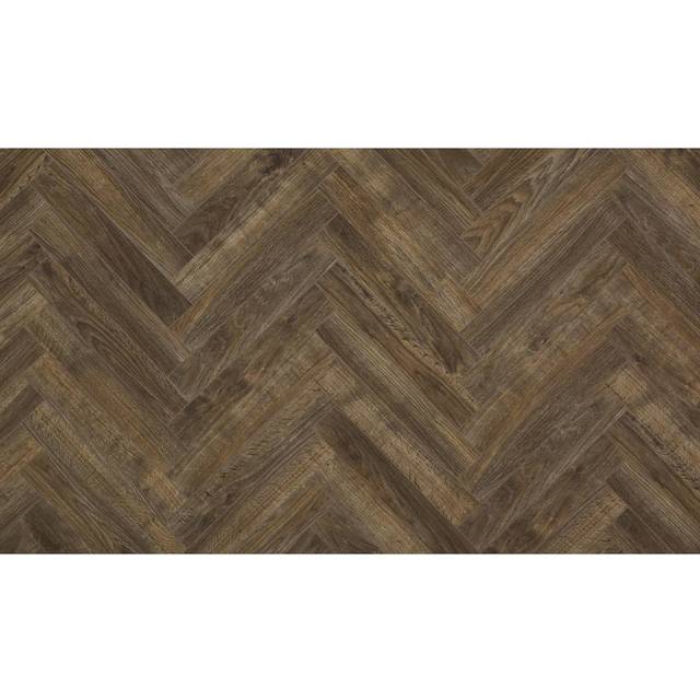 BerryAlloc ® Chateau Java Brown Herringbone Laminate Flooring