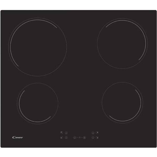 CANDY CH64CCB 60cm Electric Ceramic Hob - Black, Black