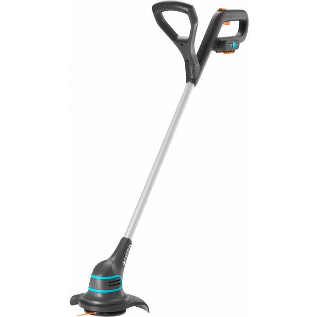 Gardena batteridriven trimmer SmallCut Li-23R: Grästrimmer, 230 mm klippbredd, slitstark kniv i plast, 2 handgrepp, litiumjonbatteri (9822-20)
