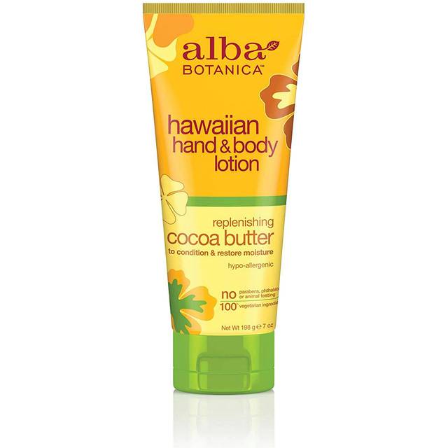 Alba Botanica Hawaiian Hand & Body Lotion Cocoa Butter 6 oz