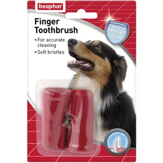 Beaphar Finger Toothbrush for Dogs Pack of 2