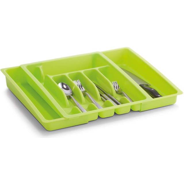 Besticklåda Zeller Plast Grå Justerbar 28-47,5X38 Cm