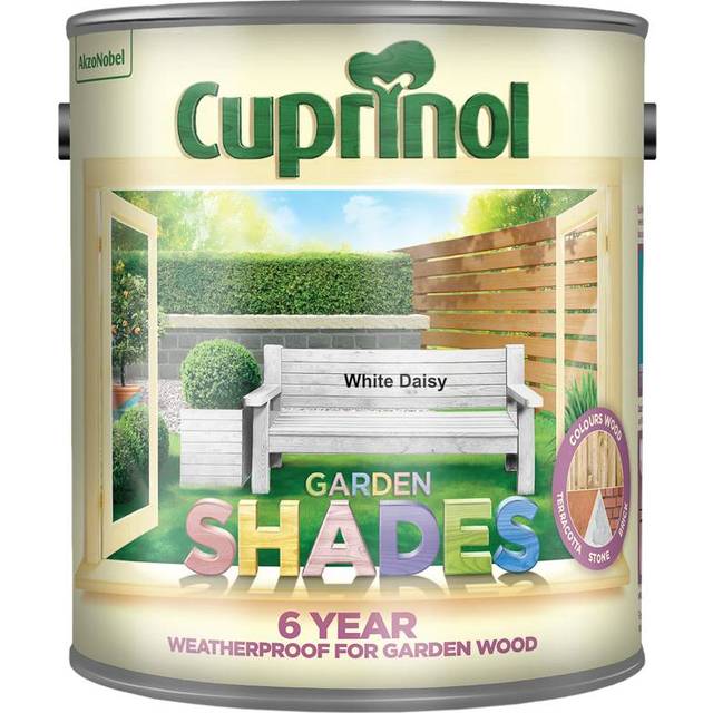 Cuprinol Garden Shades White Daisy Exterior Paint 2.5L