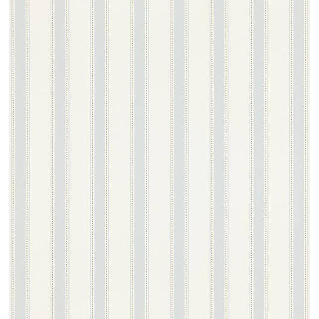 Streifentapete Gustav von Sandberg - Light Blue - blue/light blue