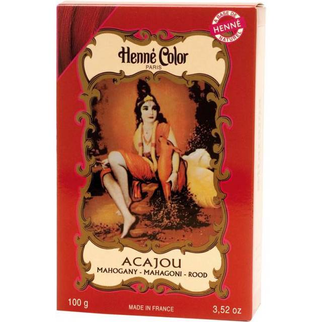 Mahogany Henna Hair Colour Natural Ammonia Free Colouring Powder 100g
